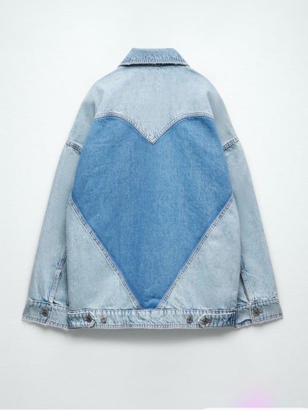 Zara Light Wash Denim Jacket